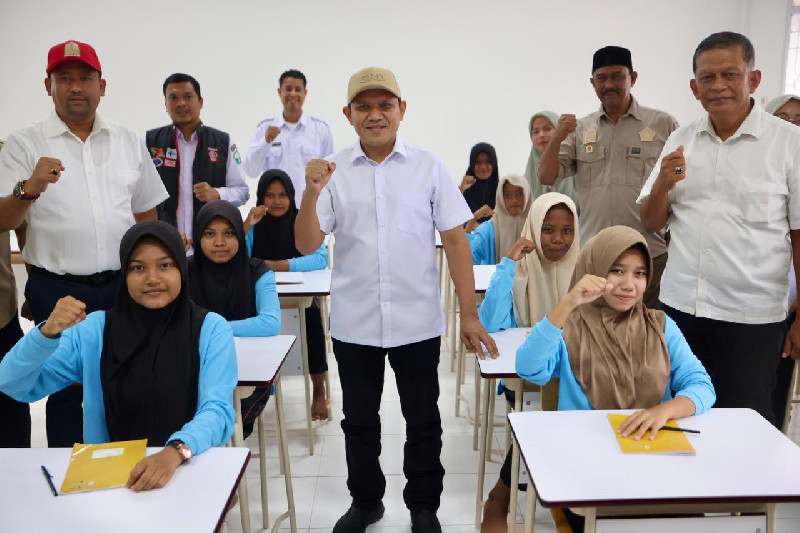 Tinjau Sekolah Rakyat di Bireuen, Pemerintah Aceh Pastikan Kebutuhan Siswa Terpenuhi
