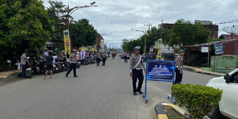 Satlantas Lhokseumawe Tindak 20 Pelanggaran di Ruas Jalan Medan-Banda Aceh