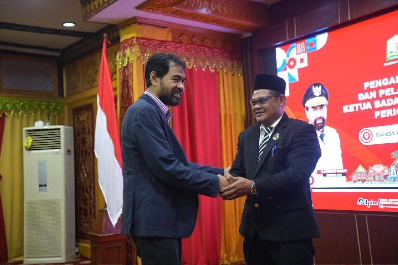 Mualem Lantik Jamaluddin sebagai Ketua BRA Periode 2025-2030