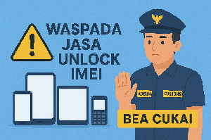 Jangan Tergiur Harga Murah, Bea Cukai Aceh Imbau Warga Waspadai Jasa Unlock IMEI iPhone