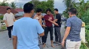 Polisi Gelar Prarekonstruksi Kasus Pembunuhan di Lhokseumawe, Lima Adegan Diperagakan