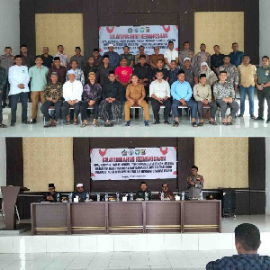 KPA bersama Muspika Tangse Gelar Silaturahmi Kebangsaan