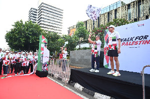 Walk for Palestine: Indonesia Tegaskan Sikap Solidaritas dan Perdamaian