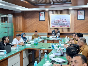 Sekda Aceh Pimpin Rapat Pembahasan Pembangunan Sekolah Rakyat bersama Kementerian PUPR