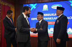 Gubernur Aceh Kukuhkan Kepala BPKP Baru Nanang Agus Sutrisno