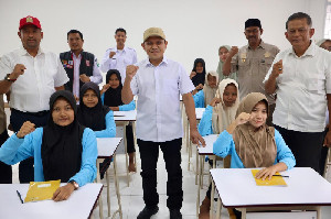 Tinjau Sekolah Rakyat di Bireuen, Pemerintah Aceh Pastikan Kebutuhan Siswa Terpenuhi