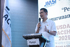 Hadiri Musda JMSI Aceh, Sekda Aceh Minta Media Beri Kritikan Kontrukstif