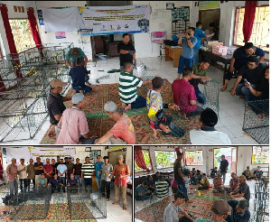 Akademisi UTU dan USK Latih Nelayan Ciptakan Alat Tangkap Ramah Lingkungan BuDarJan