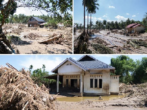 Desa Pantee Lhong Bireuen Masih Terisolasi Usai Banjir, Warga Bertahan Tanpa Bantuan