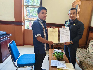 Dinas Pertanahan Aceh Tengah Serahkan 46 Sertifikat Aset ke BPKK
