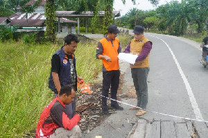 BPBA Tinjau 6 Titik Lokasi Kerusakan Pasca Banjir di Nagan Raya