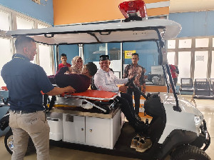 RSU Cut Meutia Hadirkan Mobil Listrik, Pasien Tak Lagi Didorong Brankar