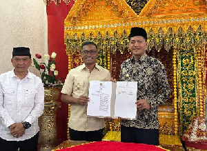 Aceh Selatan dan Abdya Teken MoU Penyediaan dan Distribusi Beras