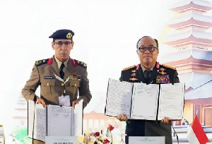 Polri dan KDN Arab Saudi Teken MoM Pemberantasan Kejahatan Transnasional