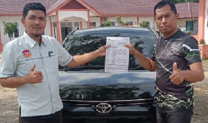 Sekolah Rakyat Terintegrasi 28 Kota Subulussalam Terima Bantuan Mobil dan Laptop