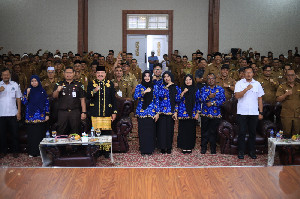 444 Aparatur Gampong di Nagan Raya Ikuti Sosialisasi Pengawasan Keuangan