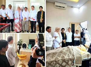 Rektor USK Resmikan USK Aesthetic Clinic, Hadirkan Skincare Berbasis Riset Nilam Aceh