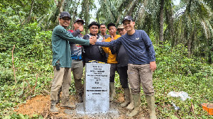 Tim Inver TORA Tetapkan Batas Kawasan Hutan di Aceh Jaya