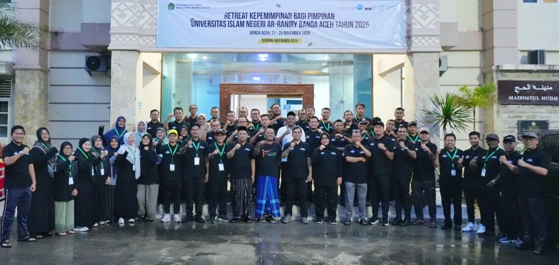 UIN Ar-Raniry Gelar Retret Kepemimpinan, Rektor Ajak Pejabat Internal Tetap Solid