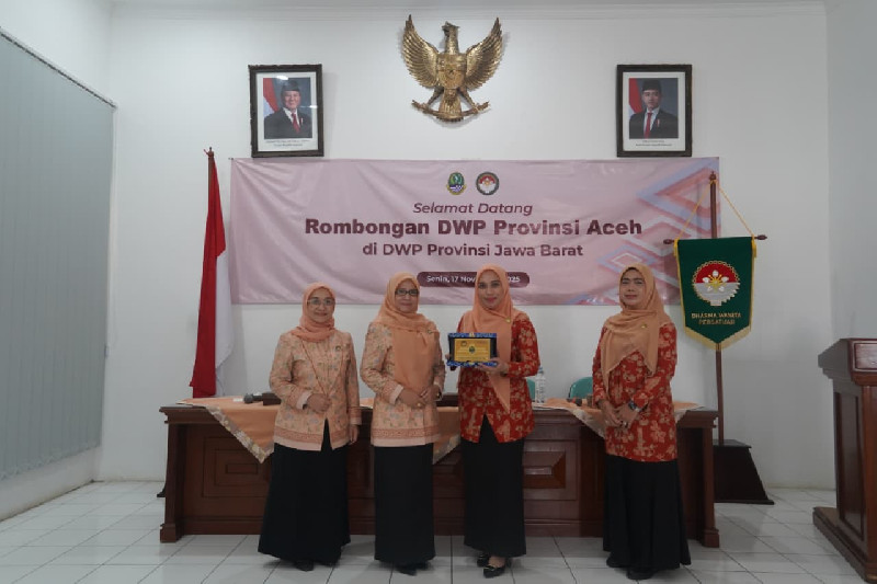 Dharma Wanita Aceh dan Jawa Barat Sepakat Perkuat Kolaborasi Pemberdayaan Perempuan dan UMKM
