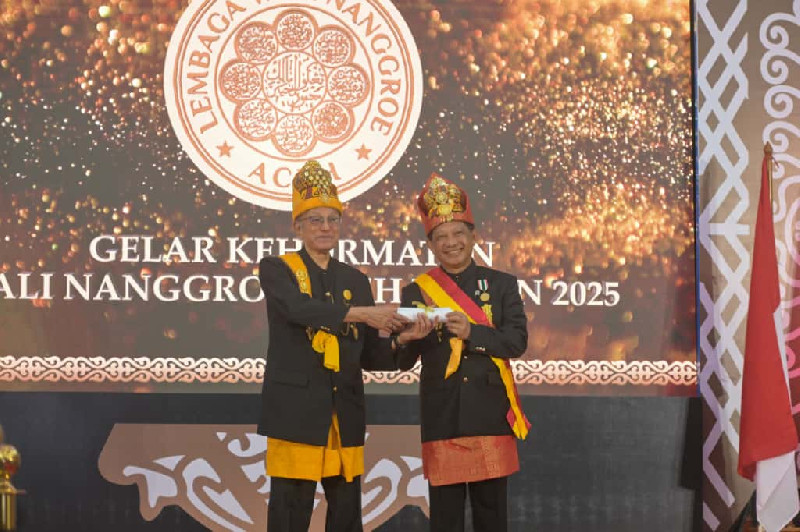 Petua Panglima Hukom Nanggroe untuk Mendagri Tito Karnavian