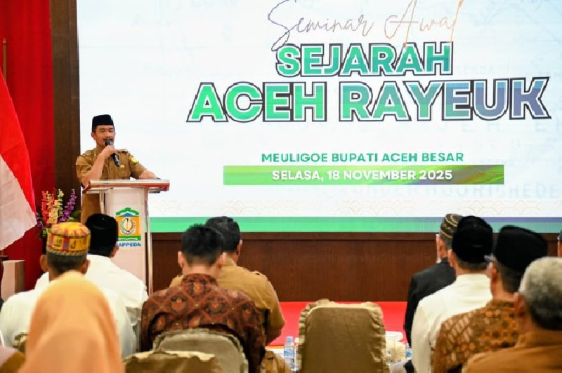 Pemkab Gelar Seminar Sejarah Awal Lahirnya Kabupaten Aceh Besar