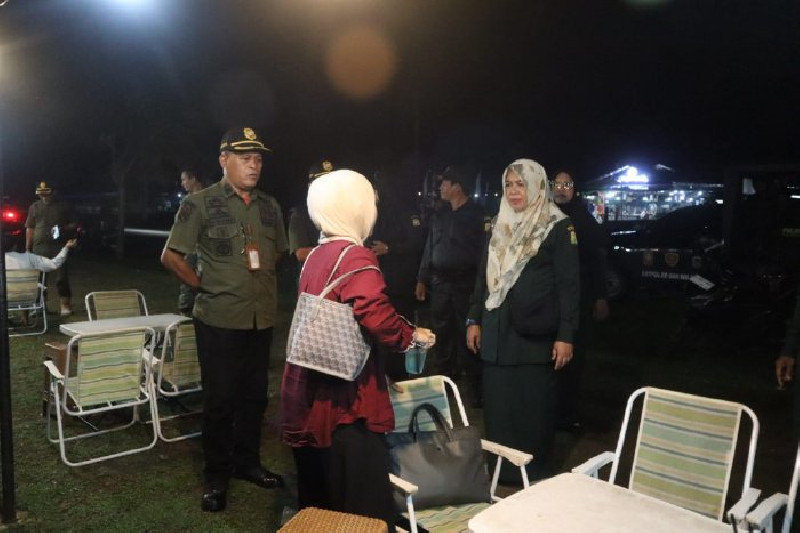 Cegah Pelanggaran Syariat, Satpol PP dan WH Aceh Besar Kembali Gelar Patroli Malam