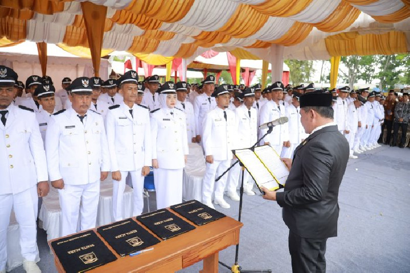 Bupati Aceh Besar Lantik 209 Keuchik Hasil Pilchiksungtak 2025