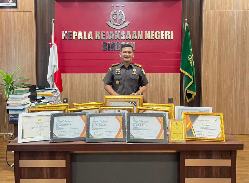 Hampir Tiga Tahun Menjabat, Kajari Bireuen Munawal Hadi Raih Segudang Prestasi
