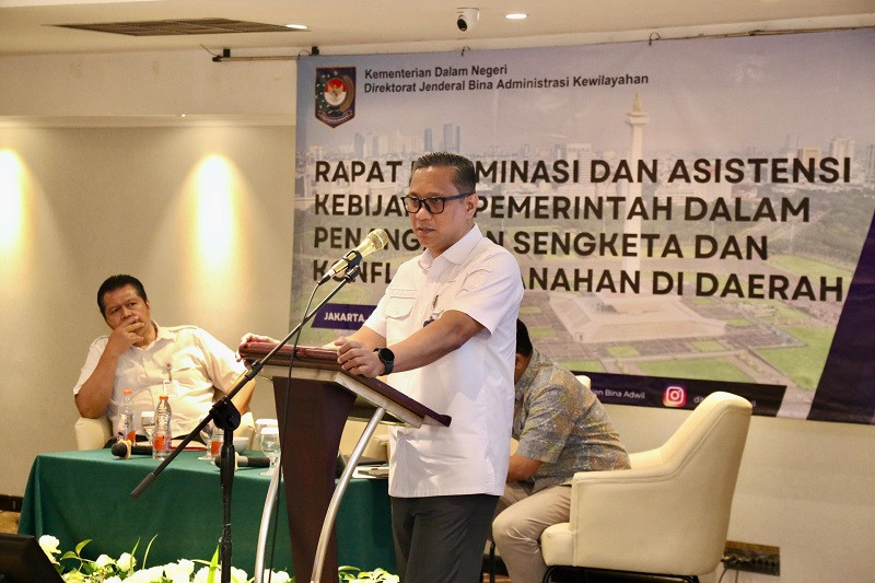 Kemendagri Perkuat Peran Daerah dalam Penanganan Konflik Pertanahan