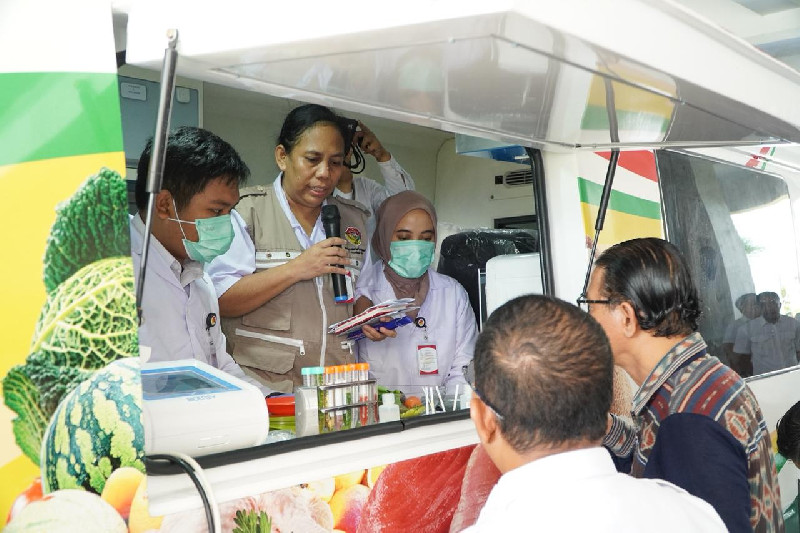Pemerintah Perketat Keamanan Pangan Segar, Laboratorium Keliling Diperluas hingga Indonesia Timur