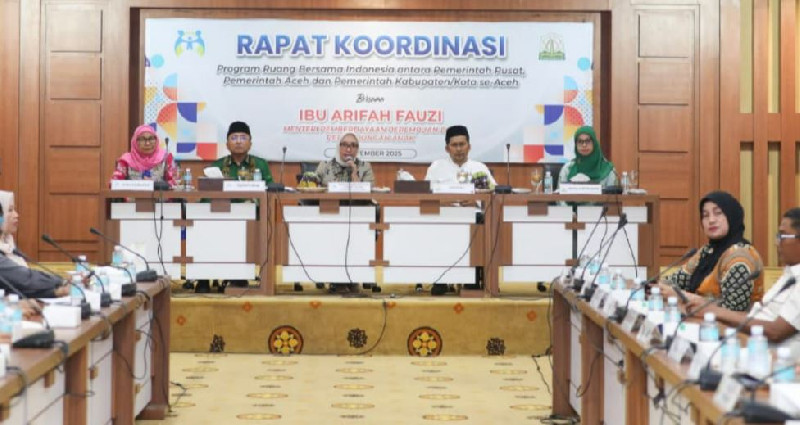 Aceh di Mata Kemen PPPA: Prestasi Gender Tinggi, Tantangan Kekerasan Masih Ada
