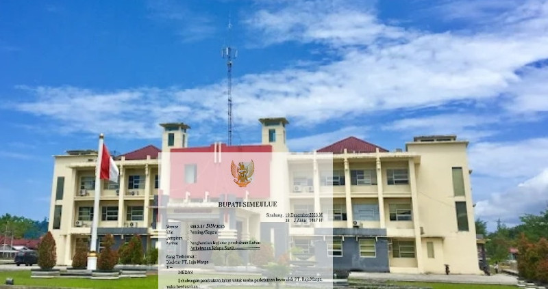 &lrm;Pemkab Simeulue Hentikan Pembukaan Lahan Sawit PT Raja Marga