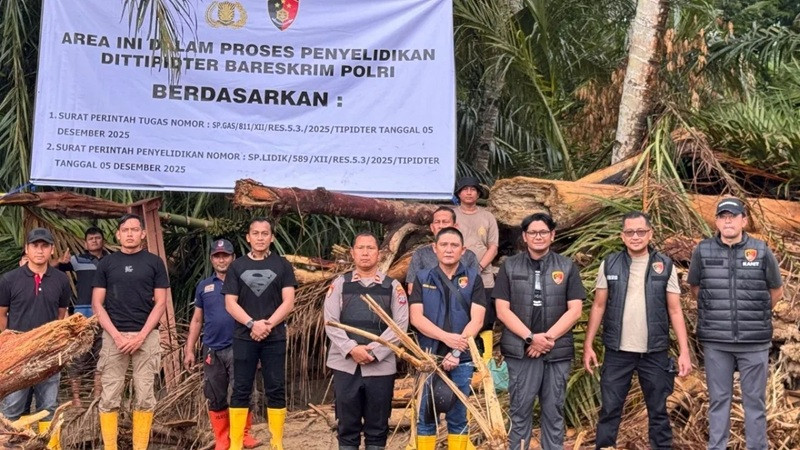 Bareskrim Periksa 17 Saksi terkait Kasus Kayu Gelondongan Bencana Sumatera
