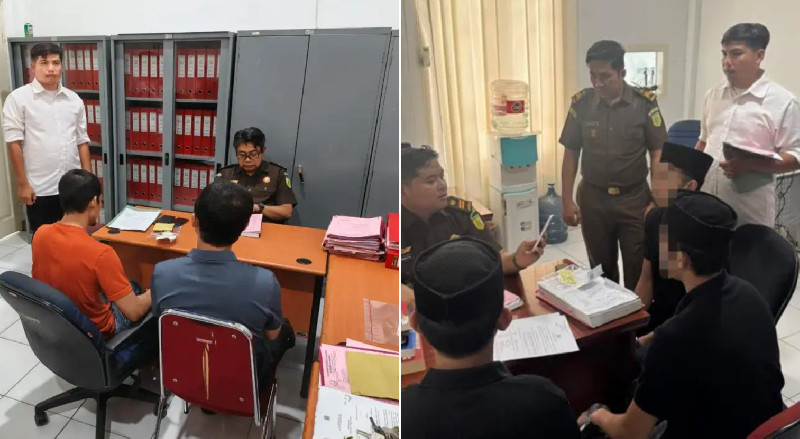 Polres Aceh Barat Serahkan Lima Tersangka Kasus Sabu ke Kejaksaan