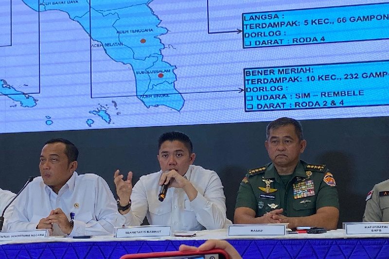 Sejak Pekan Pertama, Helikopter Prabowo Terbang di Langit Aceh
