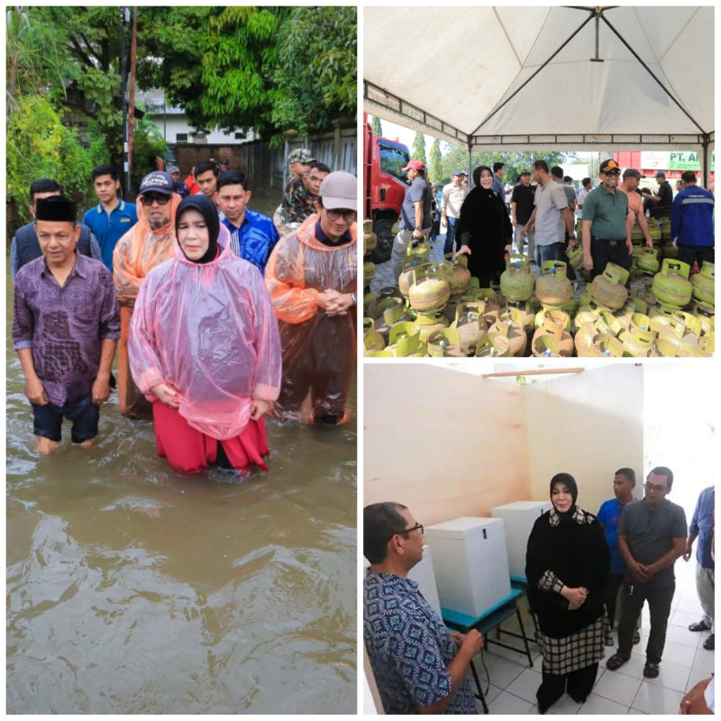 Respons Cepat Wali Kota Illiza Pasca Banjir Terpantau di Jejak Digital