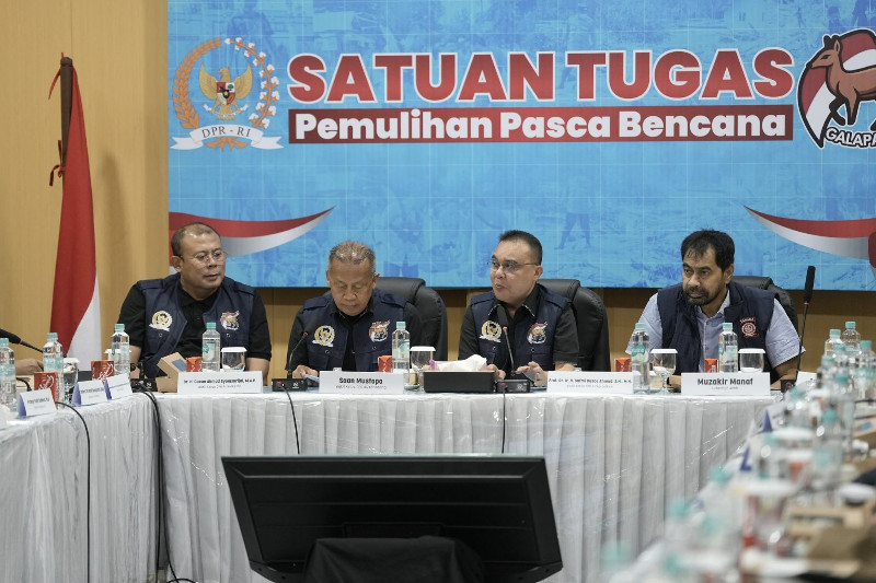 Satgas DPR RI Bahas Percepatan Pemulihan Banjir dan Longsor di Aceh