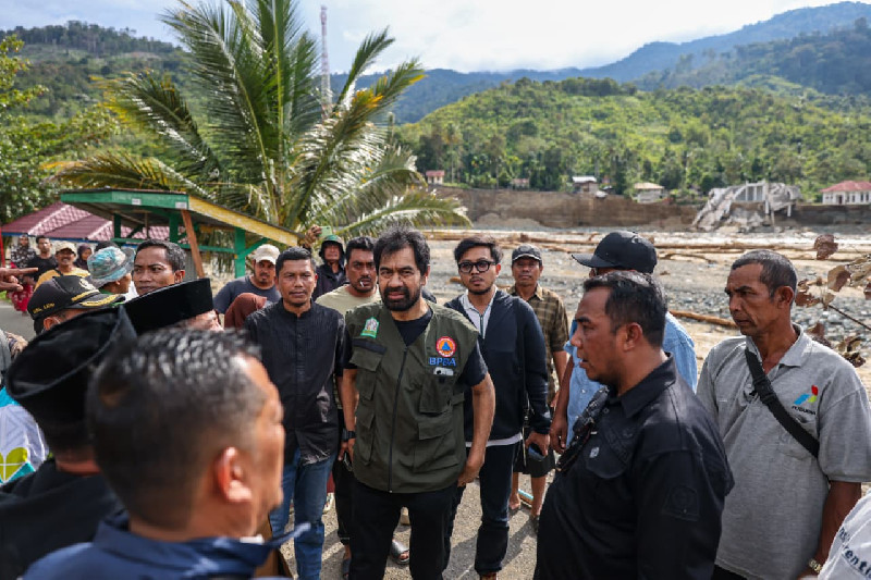Mualem Tinjau Kerusakan Parah di Beutong Ateuh Banggalang, Nagan Raya