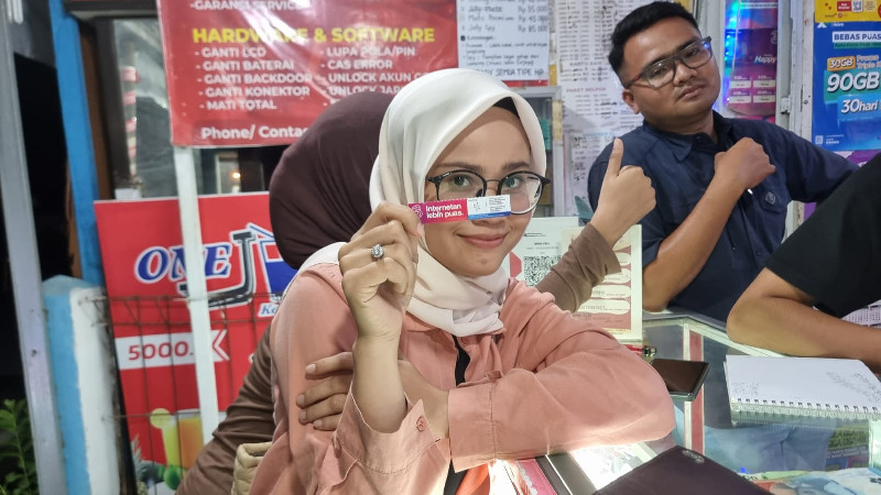 Jaringan Internet Indosat Bantu Mahasiswa Aceh Kuliah Daring di Tengah Bencana