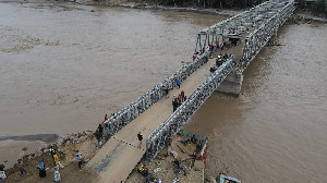 Jembatan Bailey Teupin Mane Rampung, Akses Bireuen-Bener Meriah Kembali Terbuka