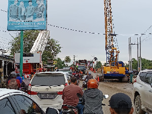 Jembatan Krueng Tingkeum Terapkan Sistem Buka-Tutup Setiap Satu Jam