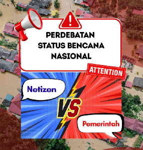 Status Diperdebatkan, Pemerintah Klaim Tangani Banjir Sumatra Nasional