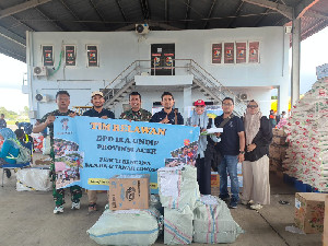Relawan IKA Undip Tiba di Banda Aceh, Fokus Penyediaan Air Bersih untuk Korban Banjir