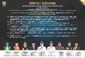 Forkopimda Banda Aceh Keluarkan Seruan Bersama Larangan Rayakan Tahun Baru