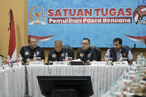 Satgas DPR RI Bahas Percepatan Pemulihan Banjir dan Longsor di Aceh