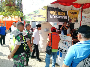 STARLING Karya IKA UNDIP Aceh dan Babinsa Bireuen Dipamerkan di Posko Bencana