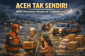 Aceh Tak Sendiri: PEMA Menyalakan Harapan di Tengah Bencana