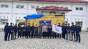 IPPEMINDRA Kirim Bantuan 4,2 Ton dan 13 Relawan ke Bireuen