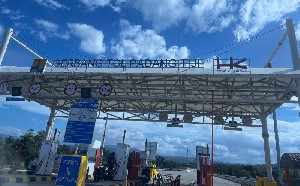 1.327 Kendaraan Lintasi Tol Sibanceh Seksi 1 Selama Libur Nataru